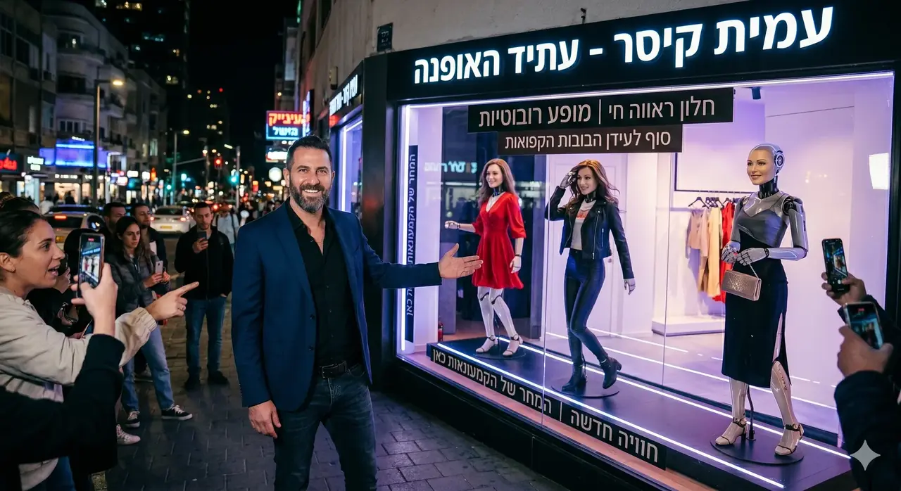 העתיד של אופנת הרחוב: איך הרובוטיות שלנו משנות את חלונות הראווה