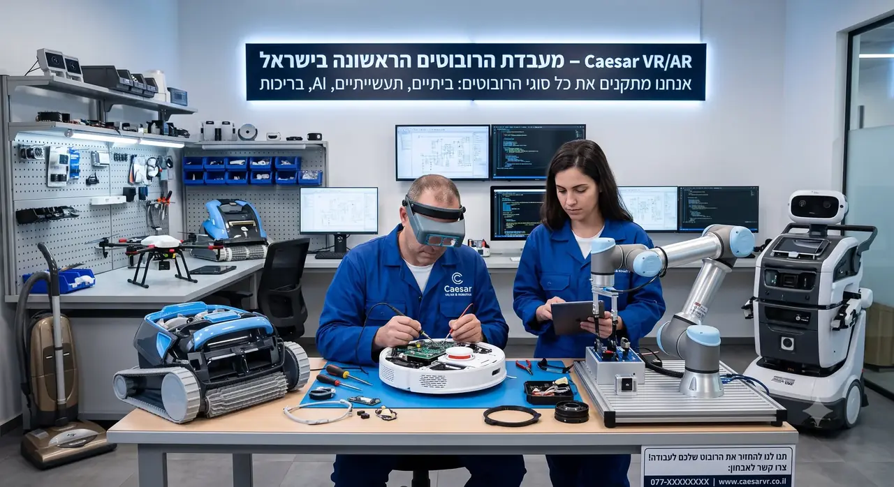 מעבדה לתיקון רובוטים