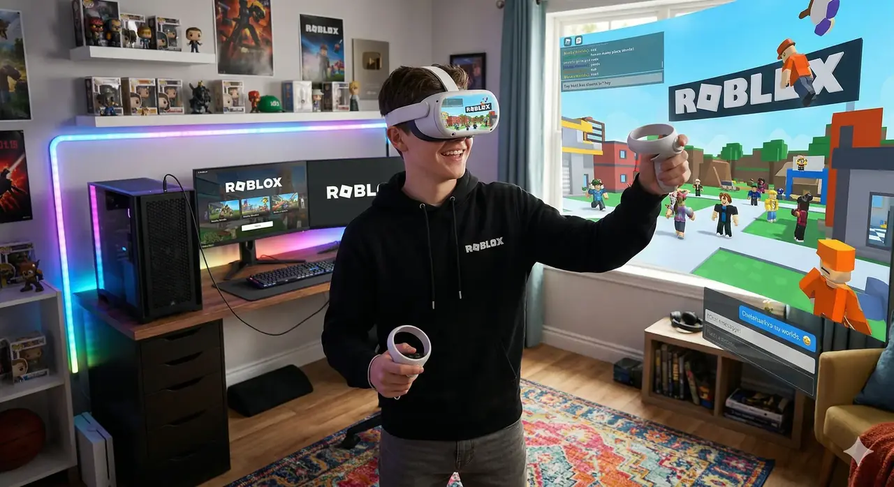 שדרגו את Roblox לרמה אחרת עם מציאות מדומה (VR)