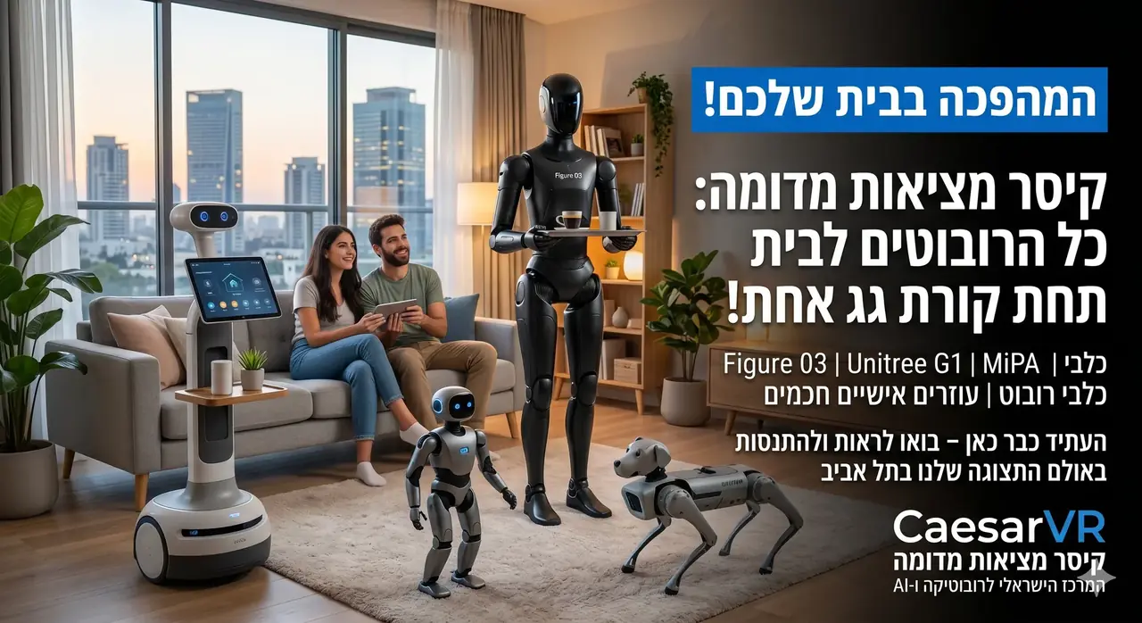 המהפכה בסלון שלכם: הרובוטים הביתיים כבר כאן, והם חכמים מאי פעם
