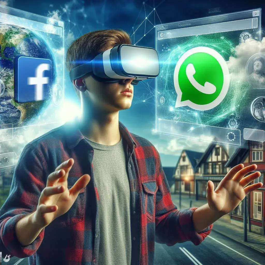 Meta Quest מביאה את Facebook Messenger ו-WhatsApp למציאות מדומה