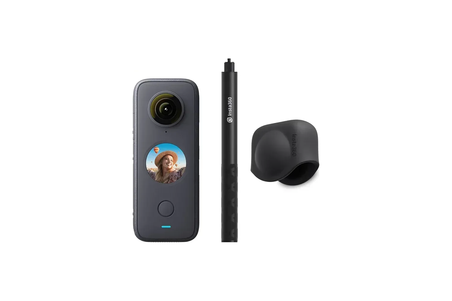 Insta360 ONE X2 – מצלמת 360° חכמה עם ערכת PRO מלאה (Insta360 ONE X2 PRO)