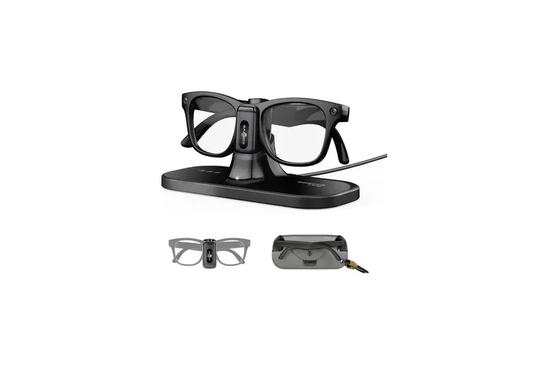 BOBOVR CG2 – תחנת טעינה חכמה 3-ב-1 למשקפי AI (Ray-Ban Meta / Oakley Meta) (BOBOVR CG2 Ray-Ban Meta / Oakley Meta)