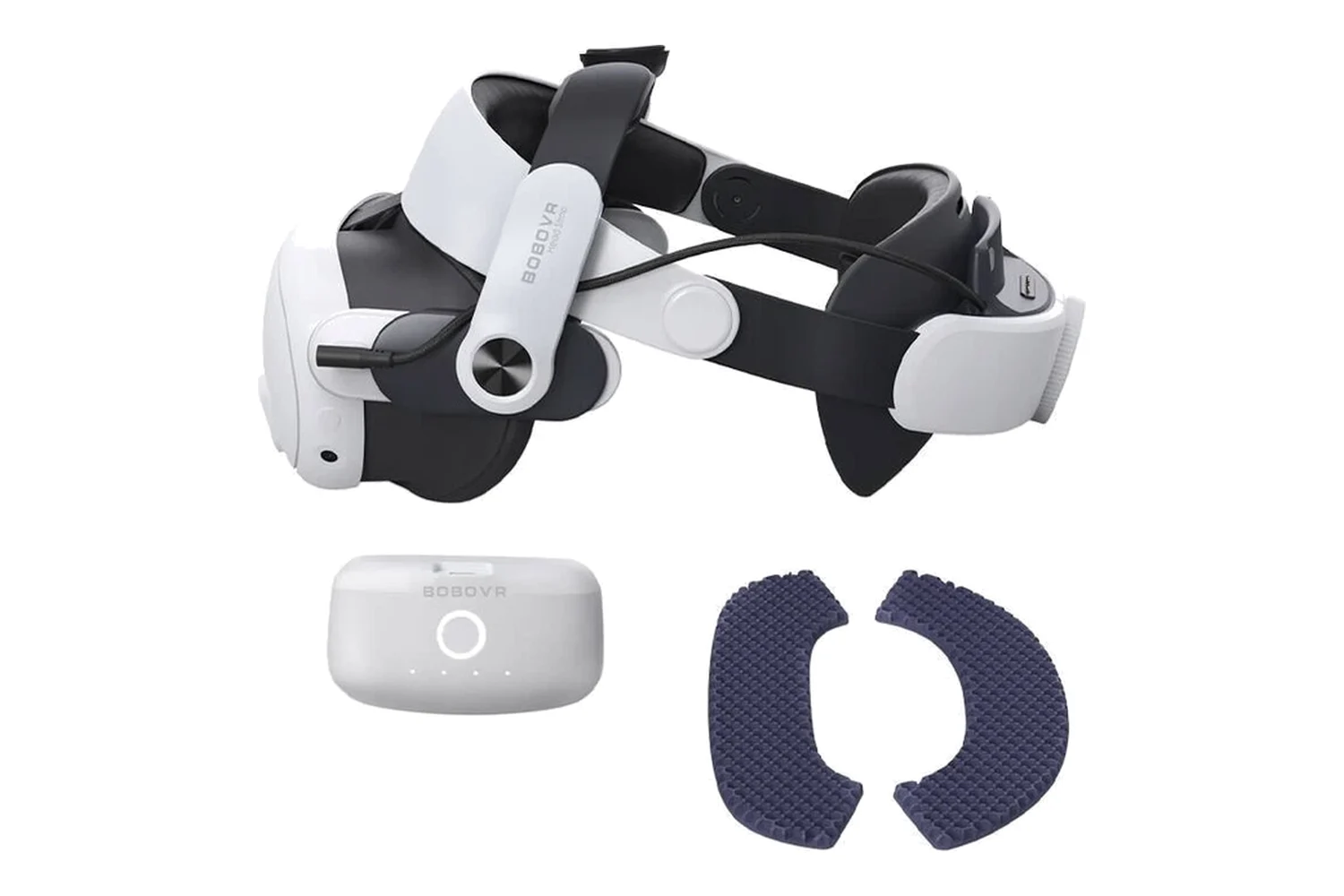 BOBOVR S3 Pro Super Strap ל-Meta Quest 3 / 3S (BOBOVR S3 Pro Super Strap Meta Quest 3 / 3S)