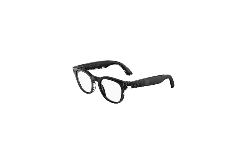 Ray-Ban Meta Scriber Optics (Gen 2) – Shiny Transparent Black (Ray-Ban Meta Scriber Optics Gen 2 Shiny Transparent Black)