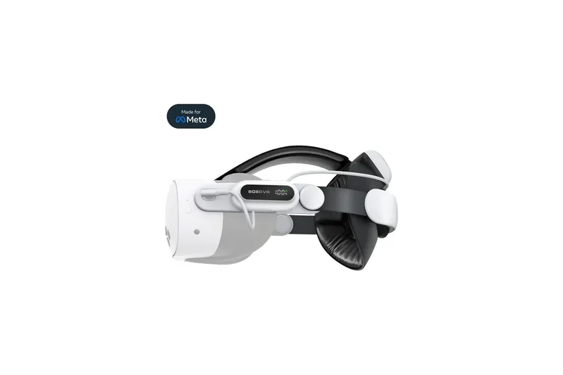 רצועת ראש מקצועית עם סוללה BOBOVR E3 Pro ל-Meta Quest 3 / 3S (BOBOVR E3 Pro Meta Quest 3 / 3S)
